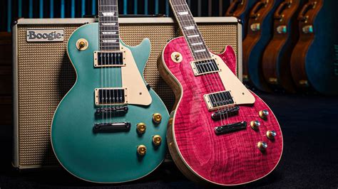 Gibson Refreshes The Les Paul Standard With The 12 Dazzling New Finish Options Of The Custom