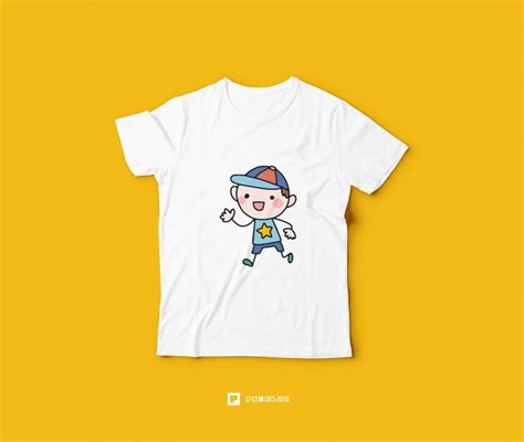 Kids T-Shirt Free PSD Mockup – FreeMockup.net