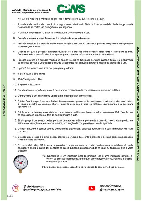 AULA 2 medição 1 rev1 concurso PETROBRAS PSP RH 2023 No que