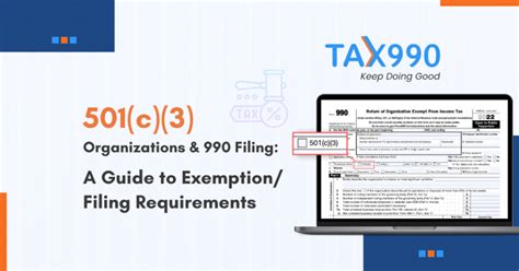 501c3 Organizations And 990 Filing A Guide To Exemptionfiling