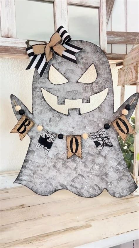 Melissa Norman On Instagram New Diy Dollar Tree Spooky Ghost Decor