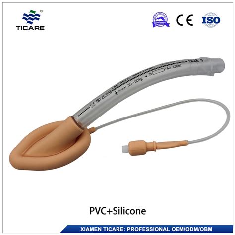 Hospital High Quality Disposable Pvcsilicone Laryngeal Mask Airway For