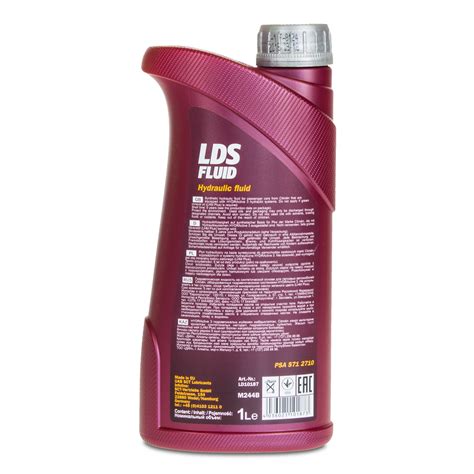 X Litres Mannol Lds Fluid Fluide Hydraulique Pour Psa S Ebay