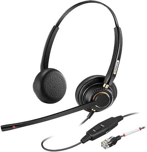 Arama Cisco Phone Headset With Mic Noise Canceling Lightweight Secure Fit Headband