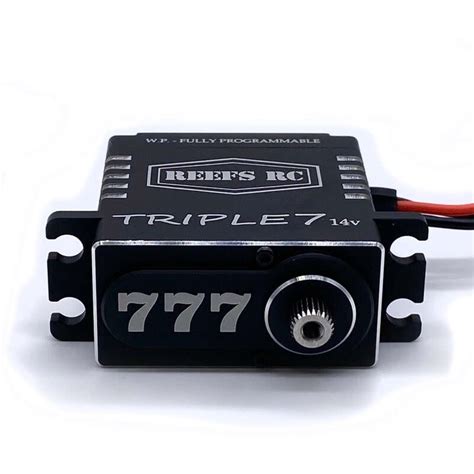 Reefs Rc Triple V Programable High Torque Steel Gear Digital Servo