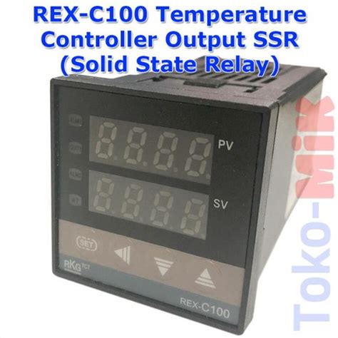 Jual New Pid Rex C Rex C Rkg Temperature Controller Suhu Output