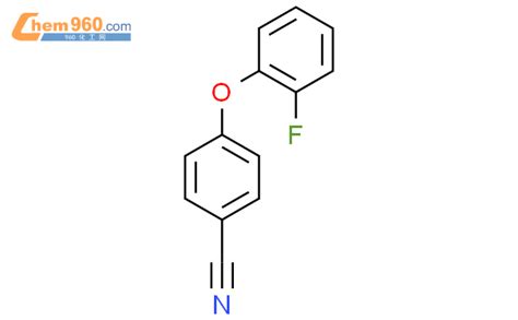 864263 01 4 4 2 氟苯氧基 苯甲腈化学式结构式分子式mol 960化工网