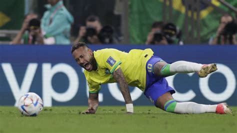 Video El Momento Exacto De La Dura Lesión De Neymar Que Lo Deja En