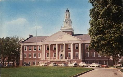 Tennessee Tech University Administration Building Cookeville Tn Postcard