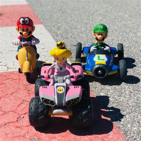 Carrera Rc Nintendo Mario Kart Peach Quad Slot Car Union