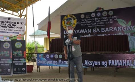 Roel Degamo Tackles Communist Insurgency In NegOr Politiko Visayas