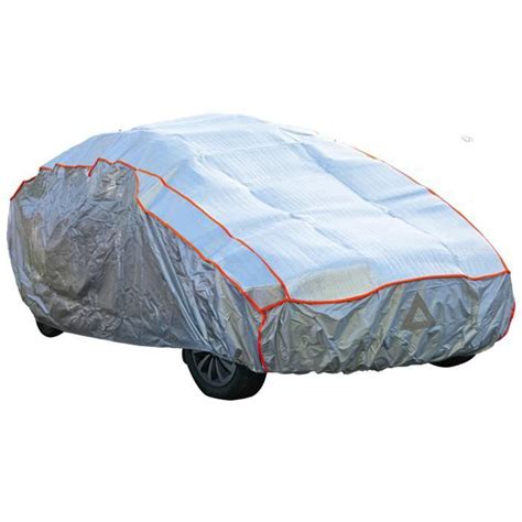 Bâche de voiture anti grêle avec doublure en coton 535x178x119cm XL