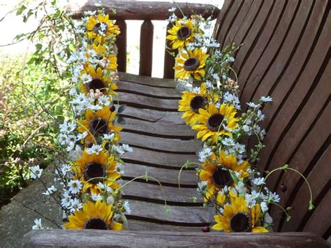 Rustic Sunflower Burlap And Lace Small Table Arrangements Etsy