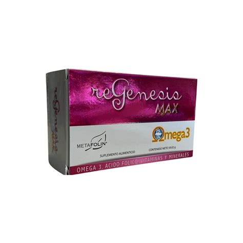 REGENESIS MAX 59 02 G 60 CAPSULAS MEXIPHARMACY FARMACIA ONLINE EN