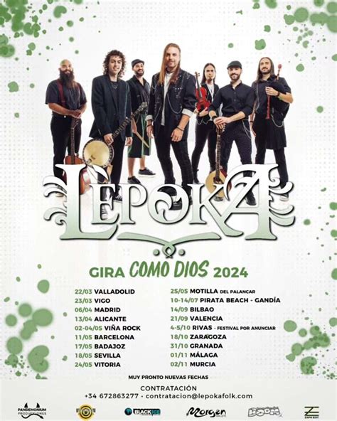 Track To Hell Lepoka Anuncian Las Primeras Fechas De Su Gira