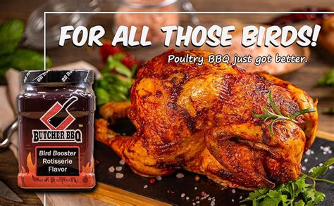 Butcher Bbq Bird Booster Rotisserie Turkey Injector Marinade World Championship