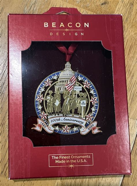 Beacon Design Christmas Ornament Womens Right To Vote Ebay