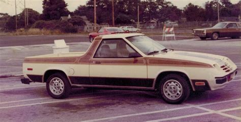 Coal 1982 Dodge Rampage Chapter 2 My First New Car Curbside Classic