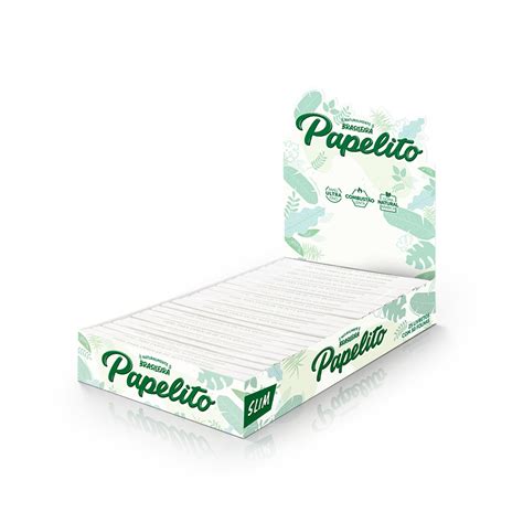 Caixa Seda Papelito Slim Mini Size One Tabacaria Atacado Sua