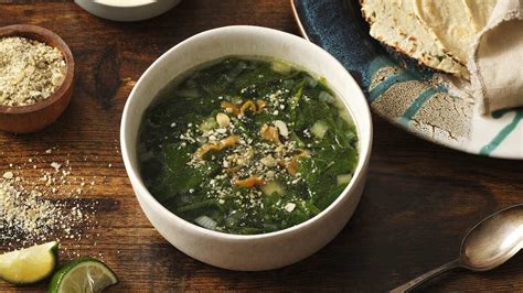 chaya soup sopa de chaya recipe sbs food