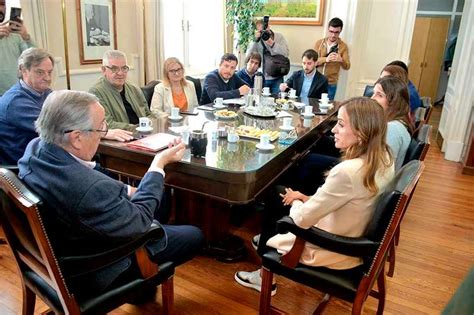 El Intendente Lunghi Mantuvo Un Encuentro De Trabajo Con La Ministra