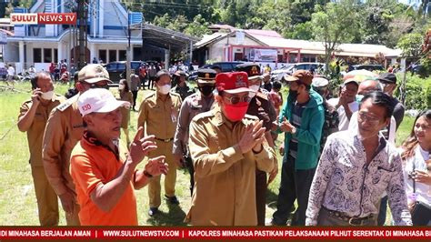 Bupati Bersama Forkopimda Minahasa Tinjau Pelaksanaan Pilhut Serentak