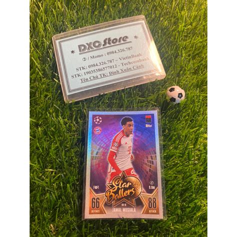 การดขายปลก STAR BALLERS TOPPS MATCH ATTAX 2024 JAMAL MUSIALA