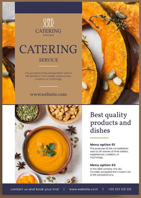 Catering Company Profile Writers And Designers Bcw India