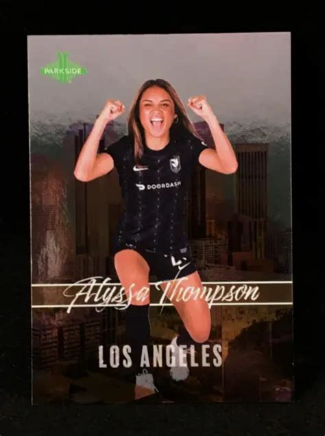 Alyssa Thompson 2023 Parkside Nwsl Vol 1 Cityscapes C1 Sp Uswnt Angel