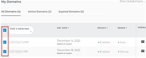 How To Update Nameservers For Multiple Domains Domain