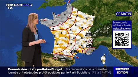 Un Ciel Gris Et Pluvieux Dans Le Nord Ouest Et Le Sud Est Du Pays Ce