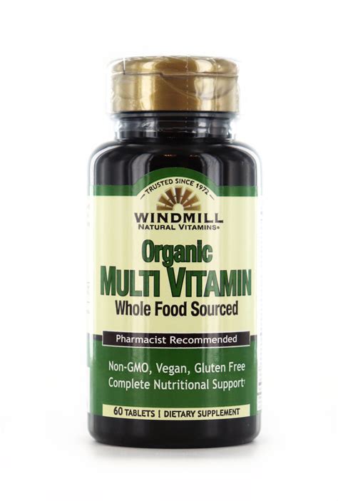 Organic Multi Vitamin Windmill Vitamins