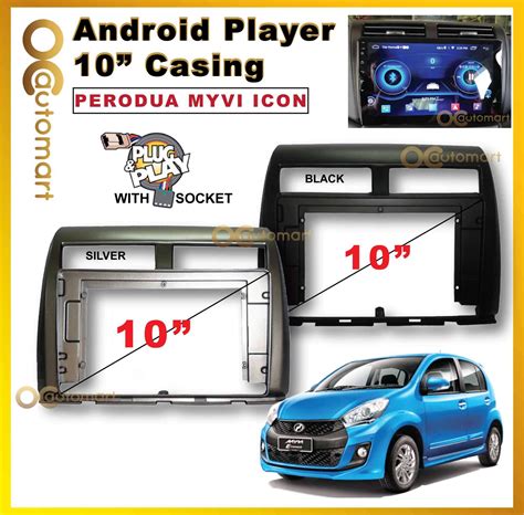 Perodua Myvi Icon Inch Car Android Player Big Screen