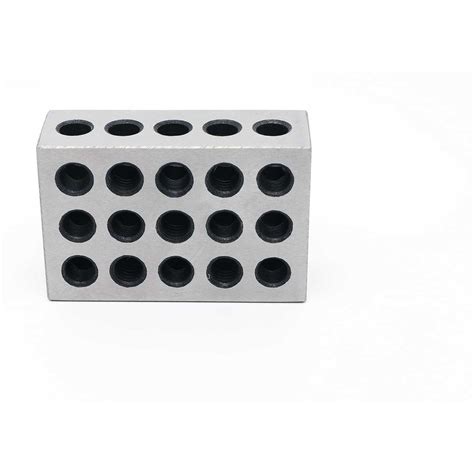 Lldsimex Pair X X Precision Steel Blocks Holes