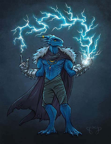 Blue Dragonborn Personagens Dnd Rpg Ideias Para Personagens