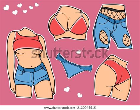 Sticker Pack Lingerie Images Stock Photos Vectors Shutterstock