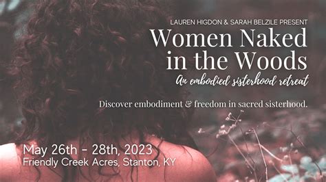 Women Naked In The Woods Retreat
