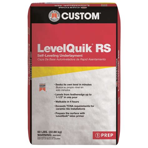 Custom Building Products LevelQuik Concrete Leveler 50 lb Off White