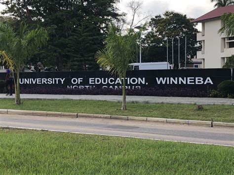 Besuch An Der University Of Education Winneba Ghana Internationales