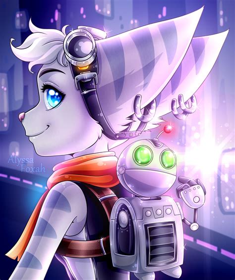 Rivet The Lombax Ratchet And Clank Rift Apart By Alyssafoxah On Deviantart