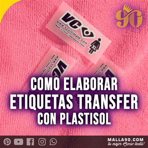 Etiquetas Para Ropa En Transfer Plastisol Camisetas Personalizadas