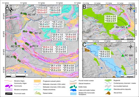 Tcn Dating Chronology And Geomorphological Context Of Moraine Boulder