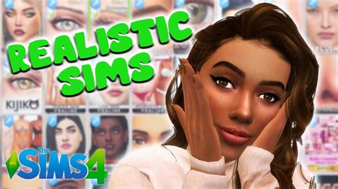 Best Cas Mods For Realistic Sims The Sims 4 Youtube