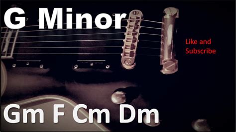 G Minor Backing Track For Scale Practice YouTube