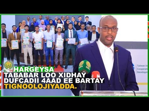 Wasaaradda Isgaadhsiinta Iyo Tiknoolojiyadda Somaliland Ayaa Tababar U