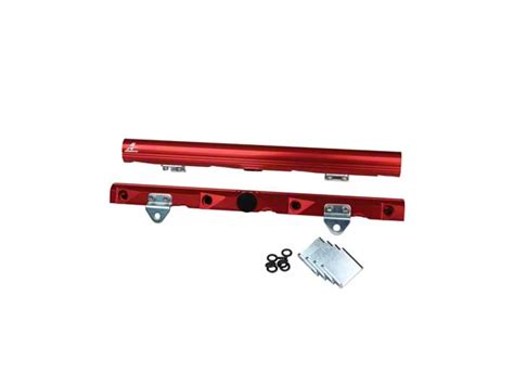 Aeromotive Corvette High Flow Fuel Rail Kit Red 14142 06 13 70l Corvette C6 Free Shipping