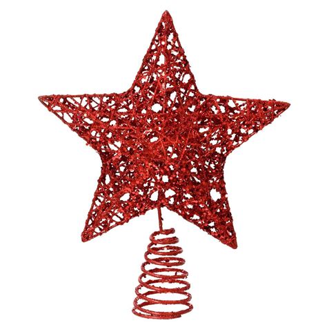 Puntale Albero Kily Rosso Addobbi Albero Di Natale Eminza