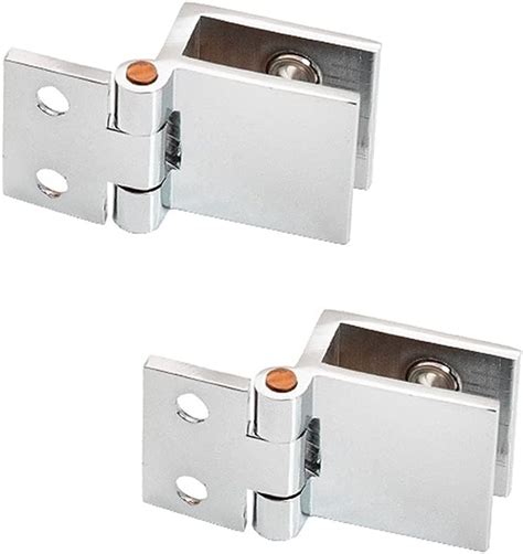 2Pcs Glass Door Hinges 0 Degree DegreeHinge Shower Screen Hinges No