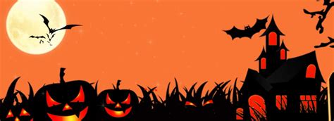 October Halloween Banner Background, October, Hilarious, Halloween Background Image And ...