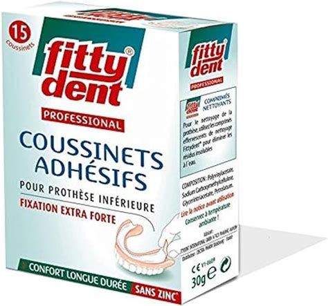 Fittydent Bo Te De Coussinets Adh Sifs Amazon Fr Hygi Ne Et Sant